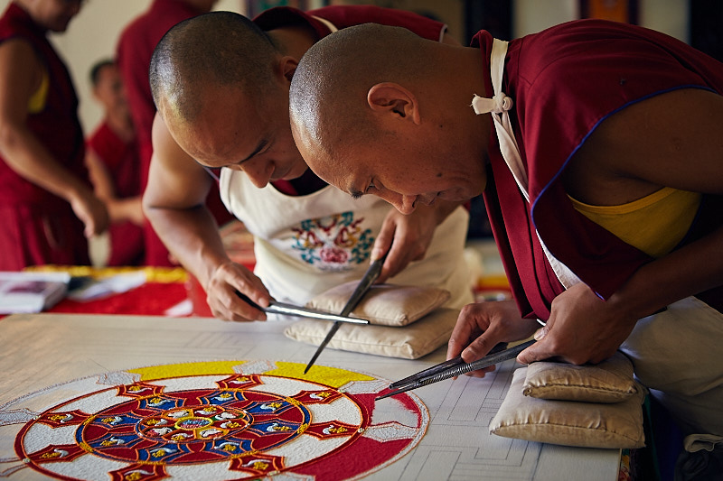  Tibetan monks 